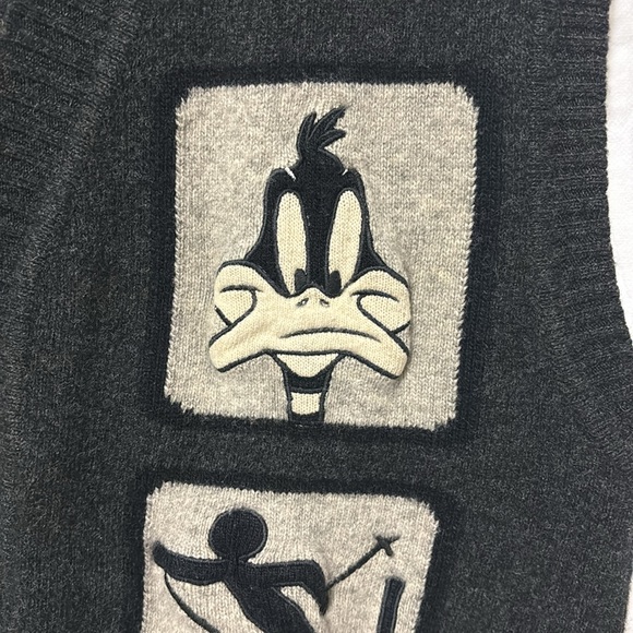 Jc de Castelbajac Men’s Wool Vest - Made in Italy - Picture 2 of 7